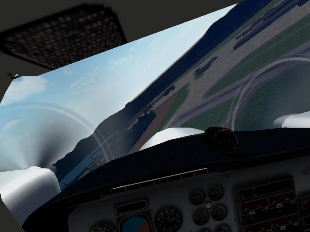 Изображение игры: Flight Simulator: VR