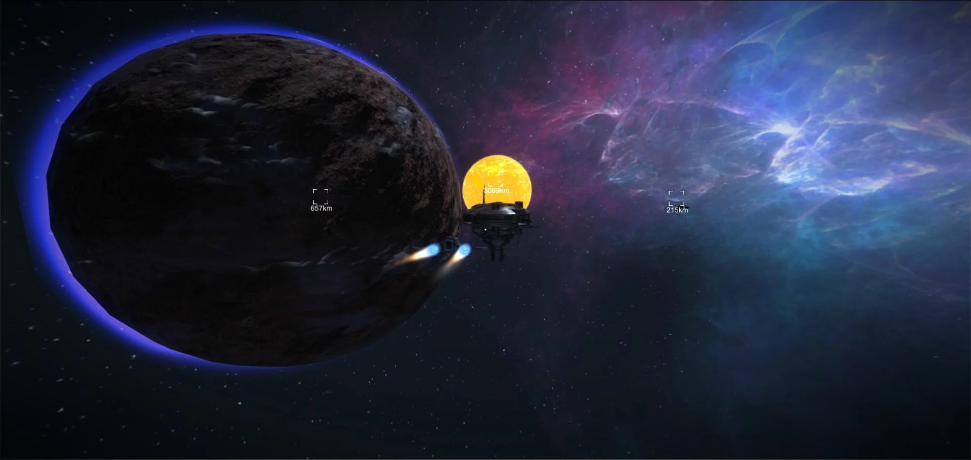 Изображение игры: Space Journey