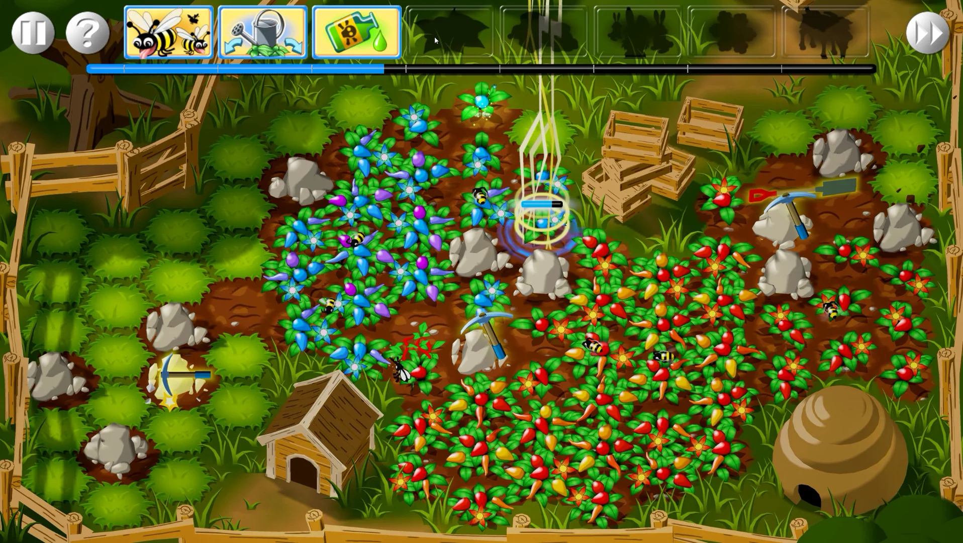 Изображение игры: Garden Wars