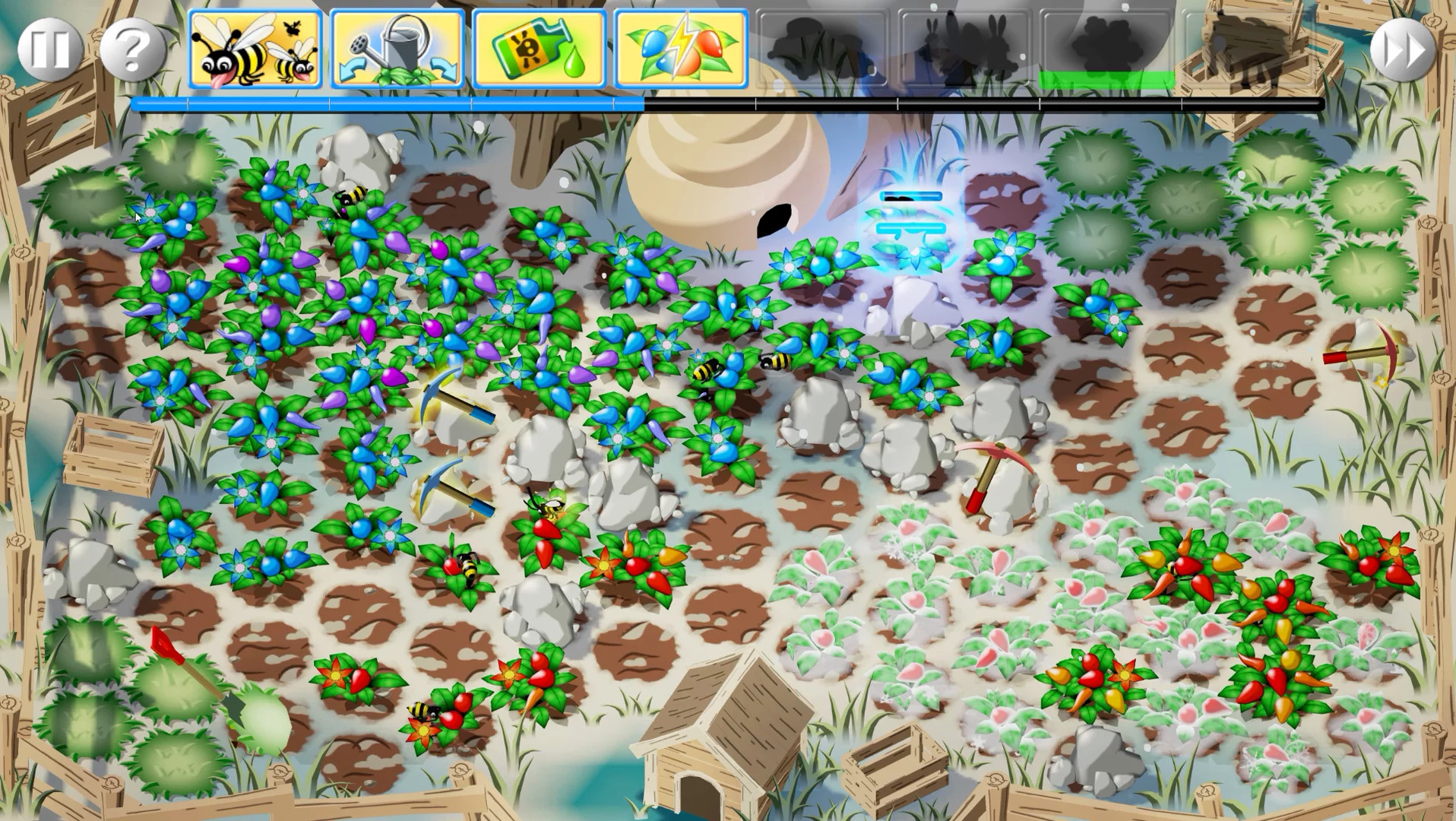 Изображение игры: Garden Wars