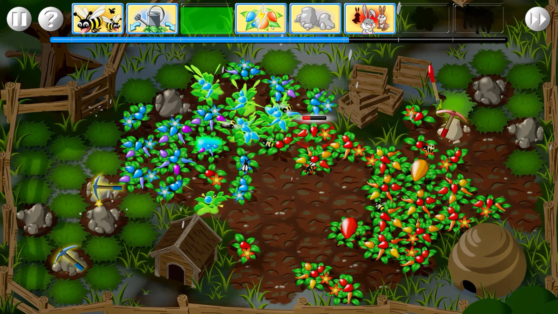 Изображение игры: Garden Wars