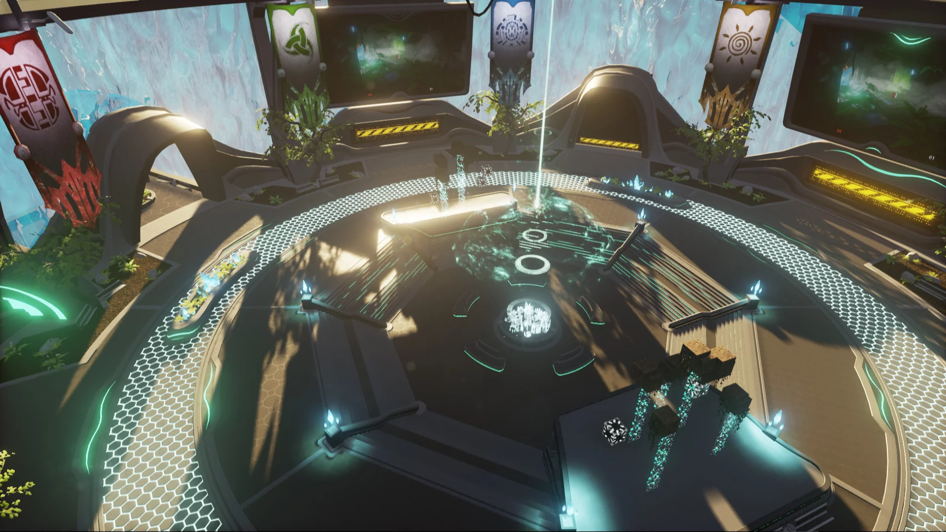 Изображение игры: Hover Cubes: Arena