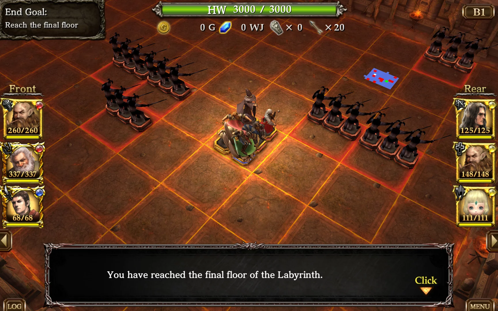 Изображение игры: Wizrogue - Labyrinth of Wizardry