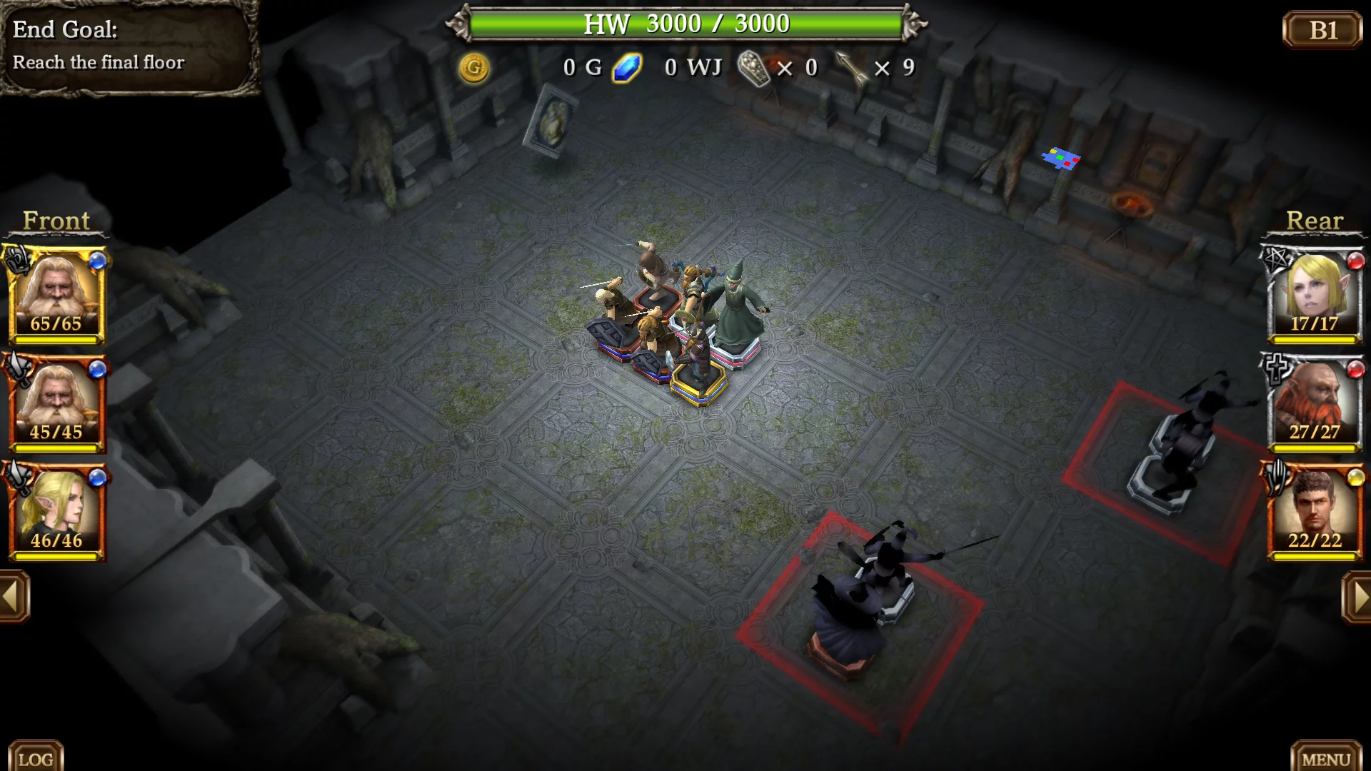 Изображение игры: Wizrogue - Labyrinth of Wizardry