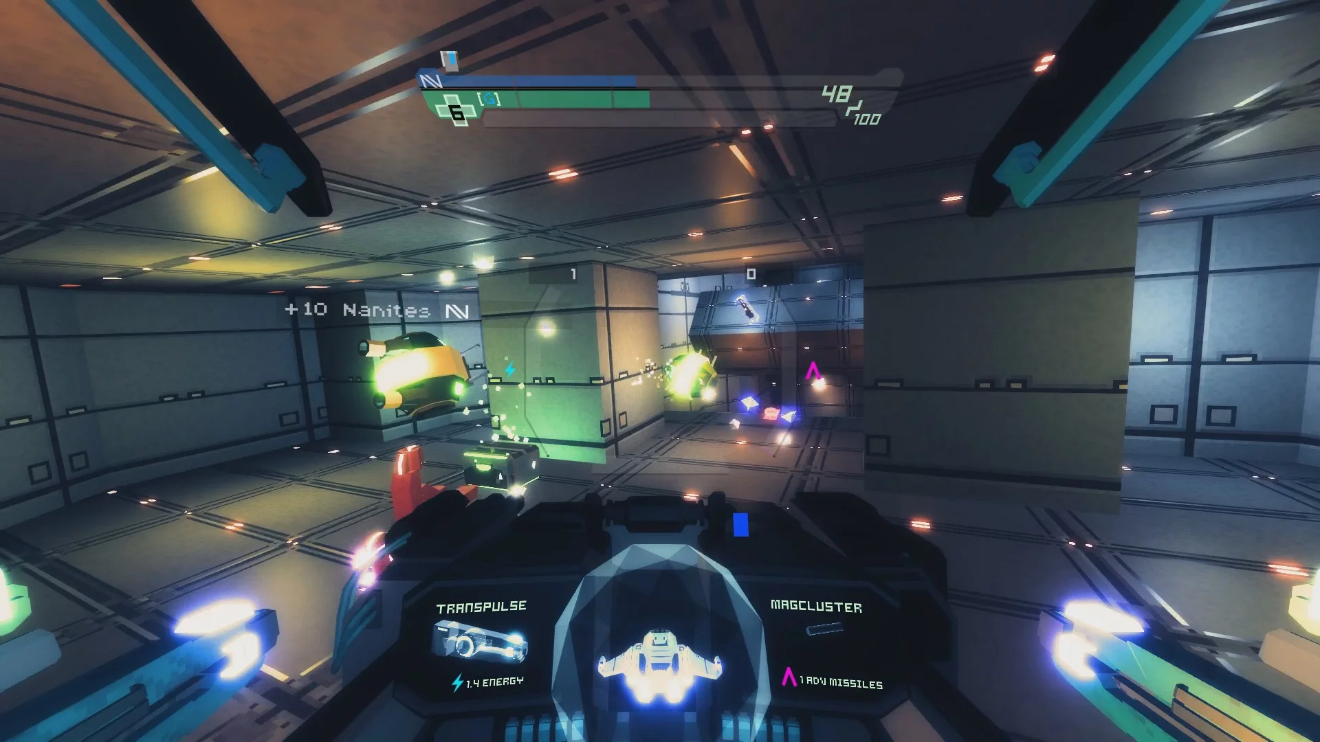 Изображение игры: Sublevel Zero