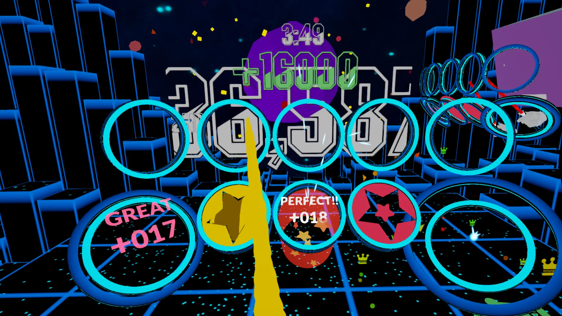 Изображение игры: Music Inside: A VR Rhythm Game