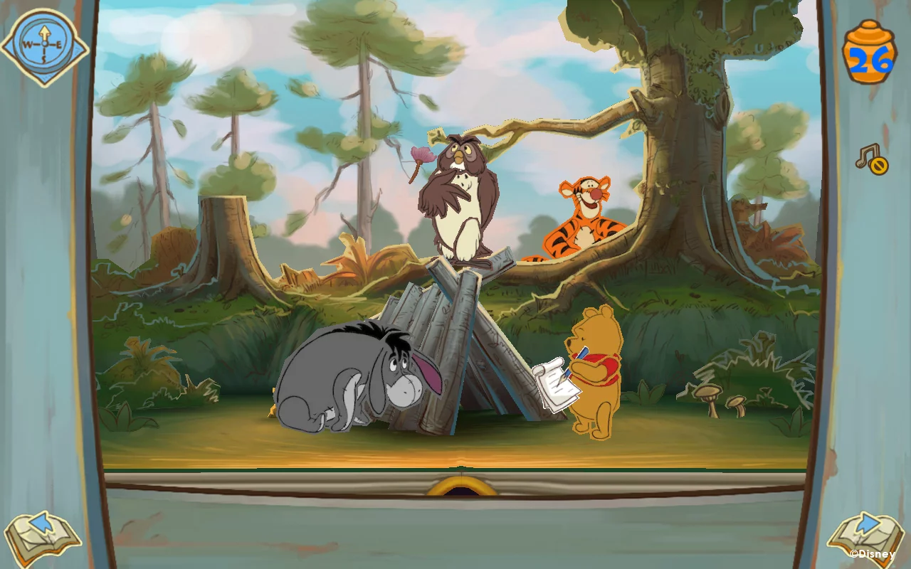 Изображение игры: Disney Winnie the Pooh