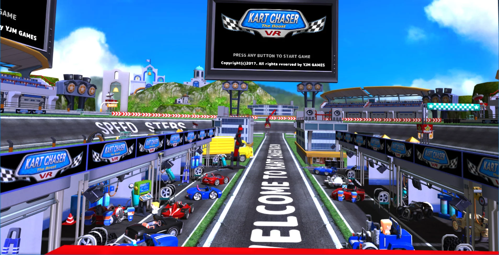 Изображение игры: KART CHASER: THE BOOST VR