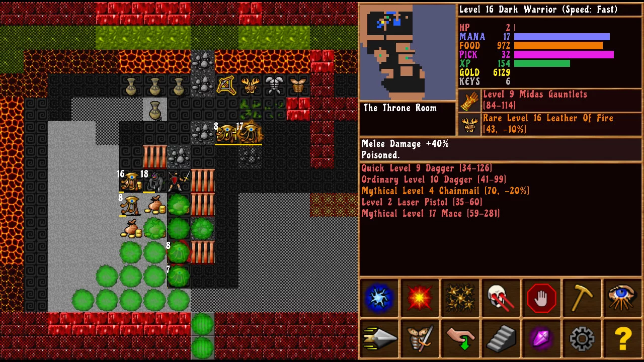 Изображение игры: The Curse Of Yendor