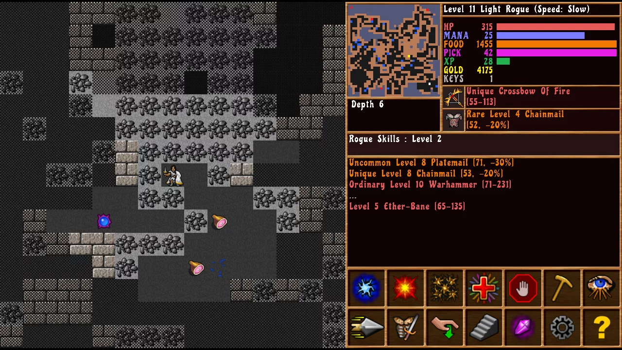 Изображение игры: The Curse Of Yendor
