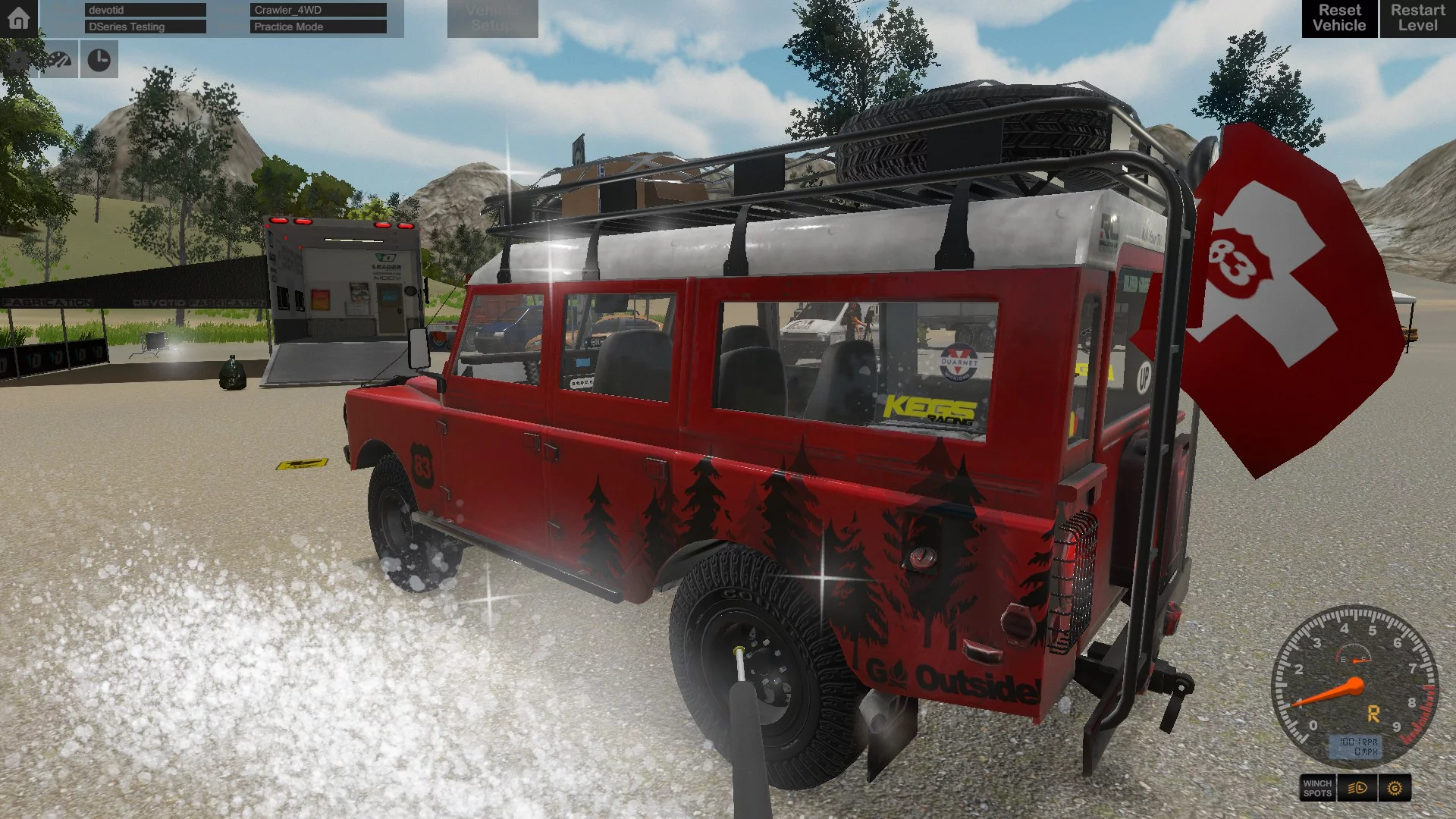 Изображение игры: D Series OFF ROAD Driving Simulation