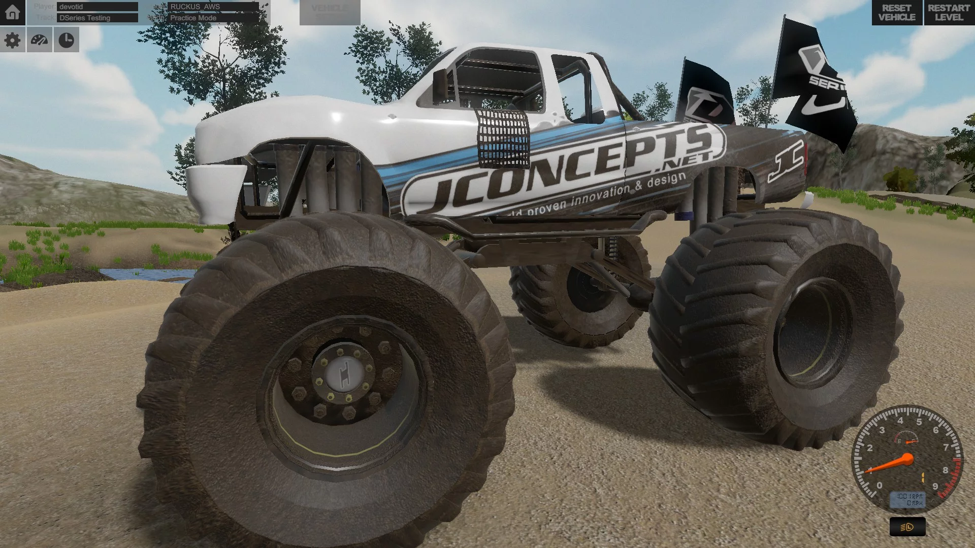 Изображение игры: D Series OFF ROAD Driving Simulation