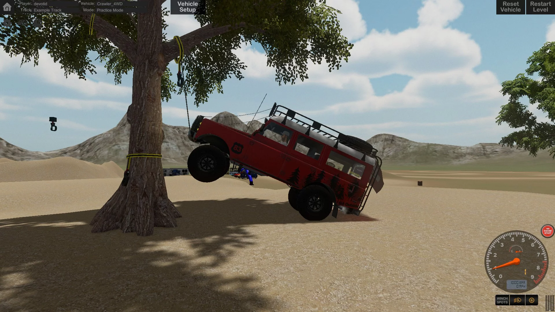 Изображение игры: D Series OFF ROAD Driving Simulation