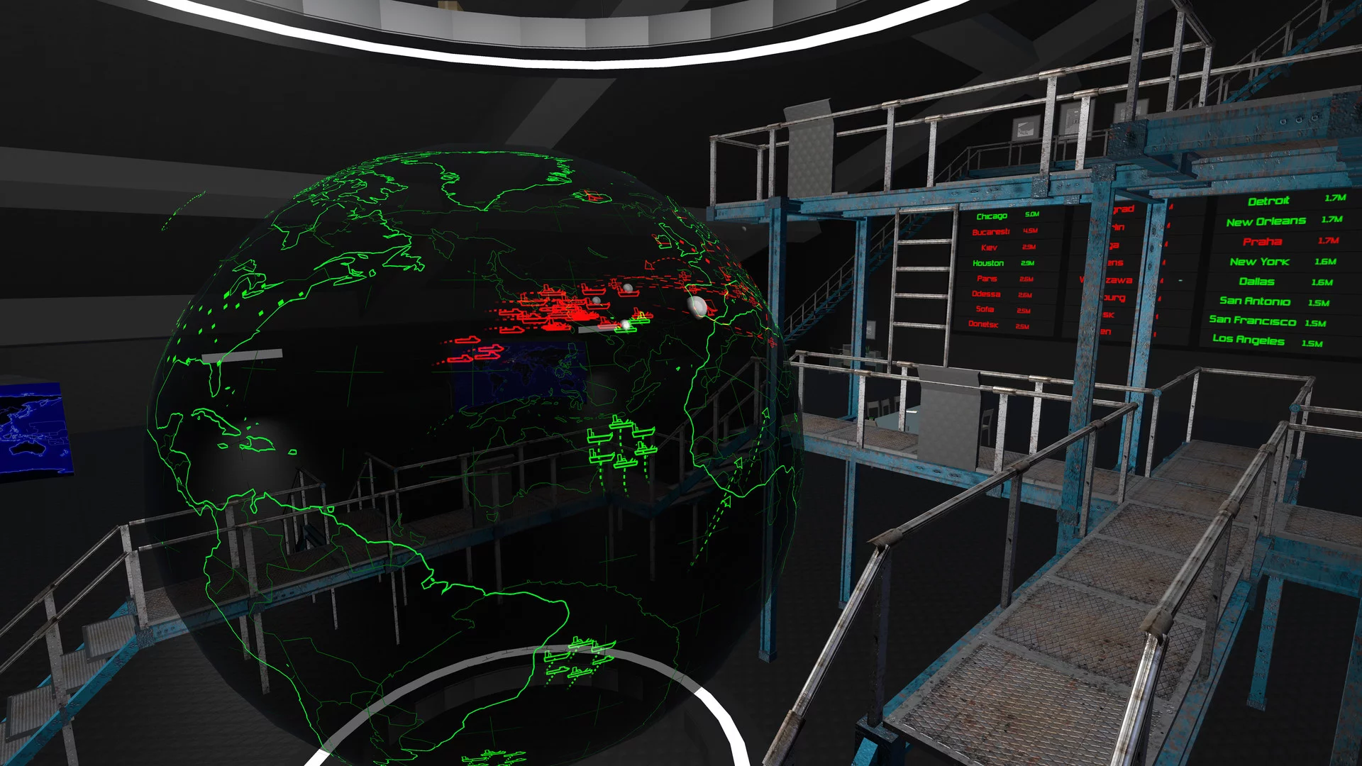 Изображение игры: DEFCON VR