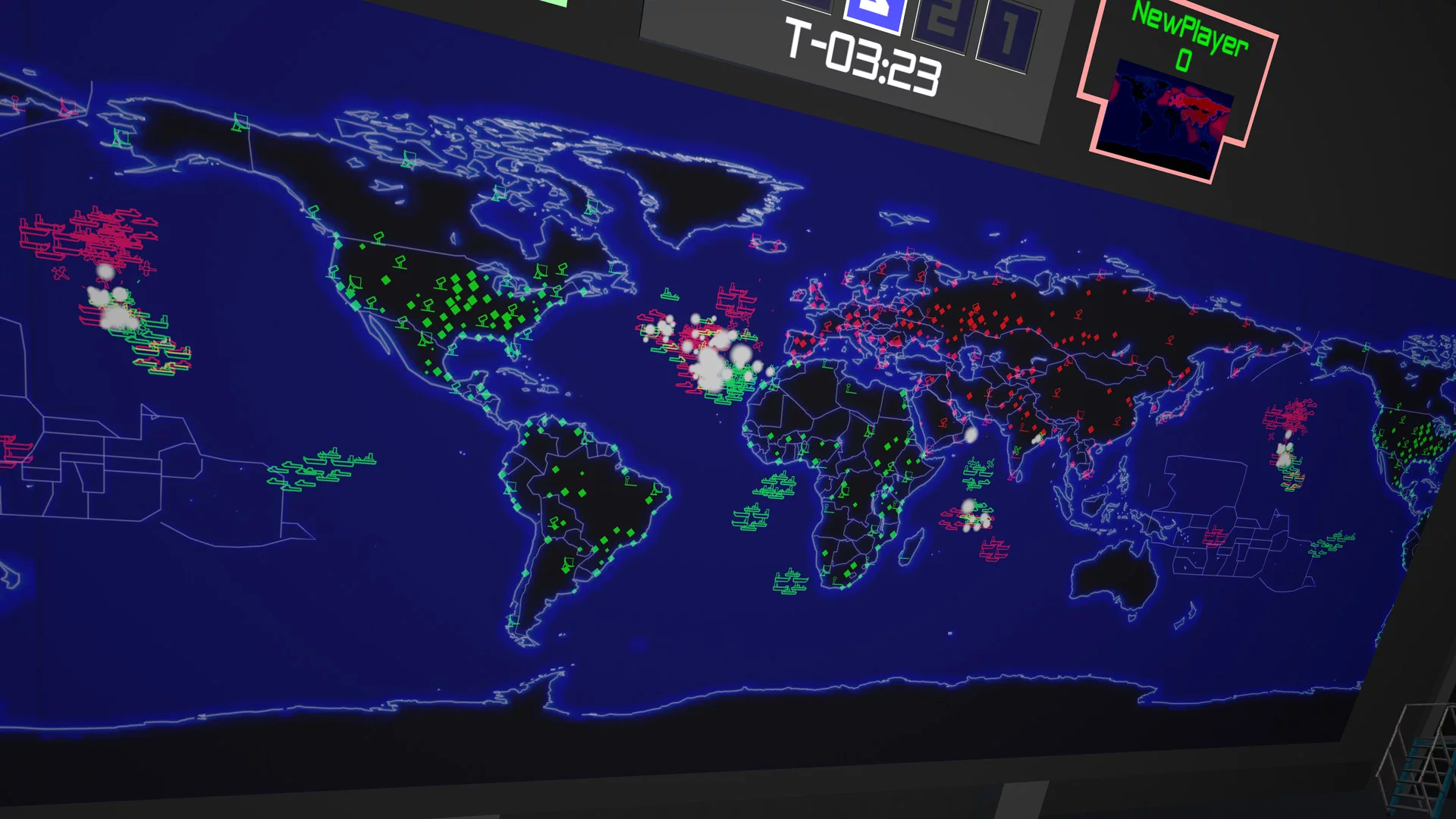 Изображение игры: DEFCON VR