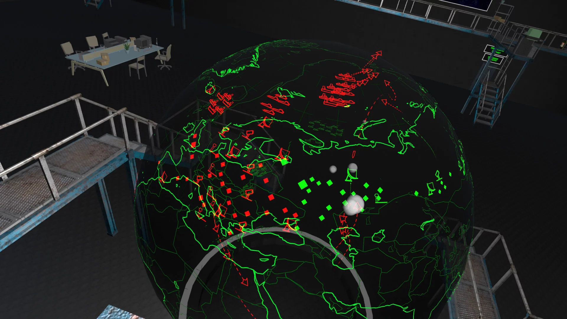 Изображение игры: DEFCON VR