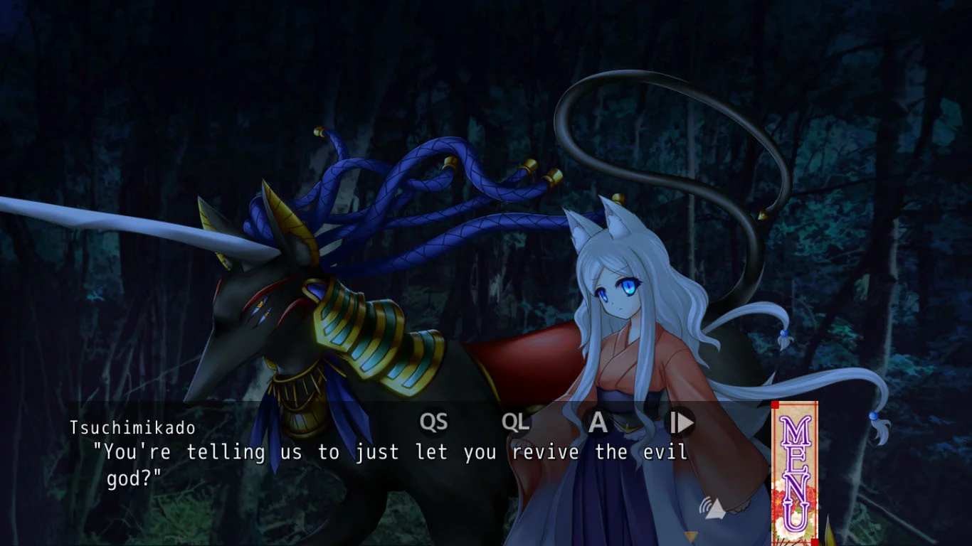 Изображение игры: Ne no Kami: The Two Princess Knights of Kyoto