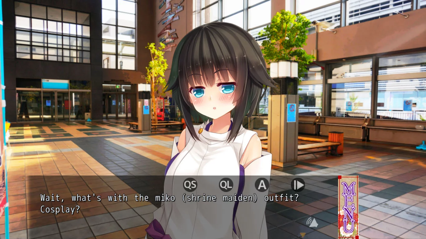 Изображение игры: Ne no Kami: The Two Princess Knights of Kyoto