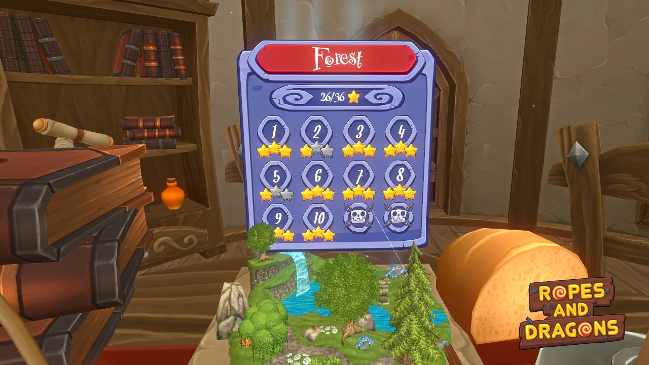 Изображение игры: Ropes And Dragons VR