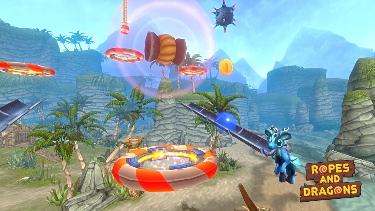 Изображение игры: Ropes And Dragons VR