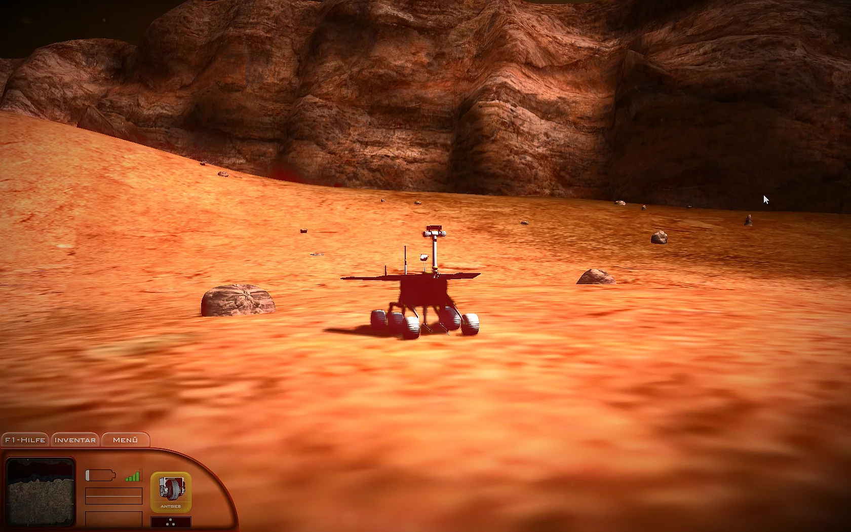 Изображение игры: MARS SIMULATOR - RED PLANET