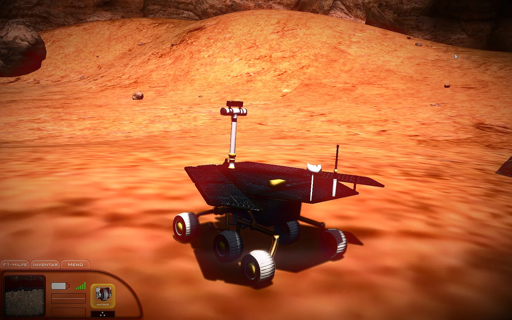Изображение игры: MARS SIMULATOR - RED PLANET