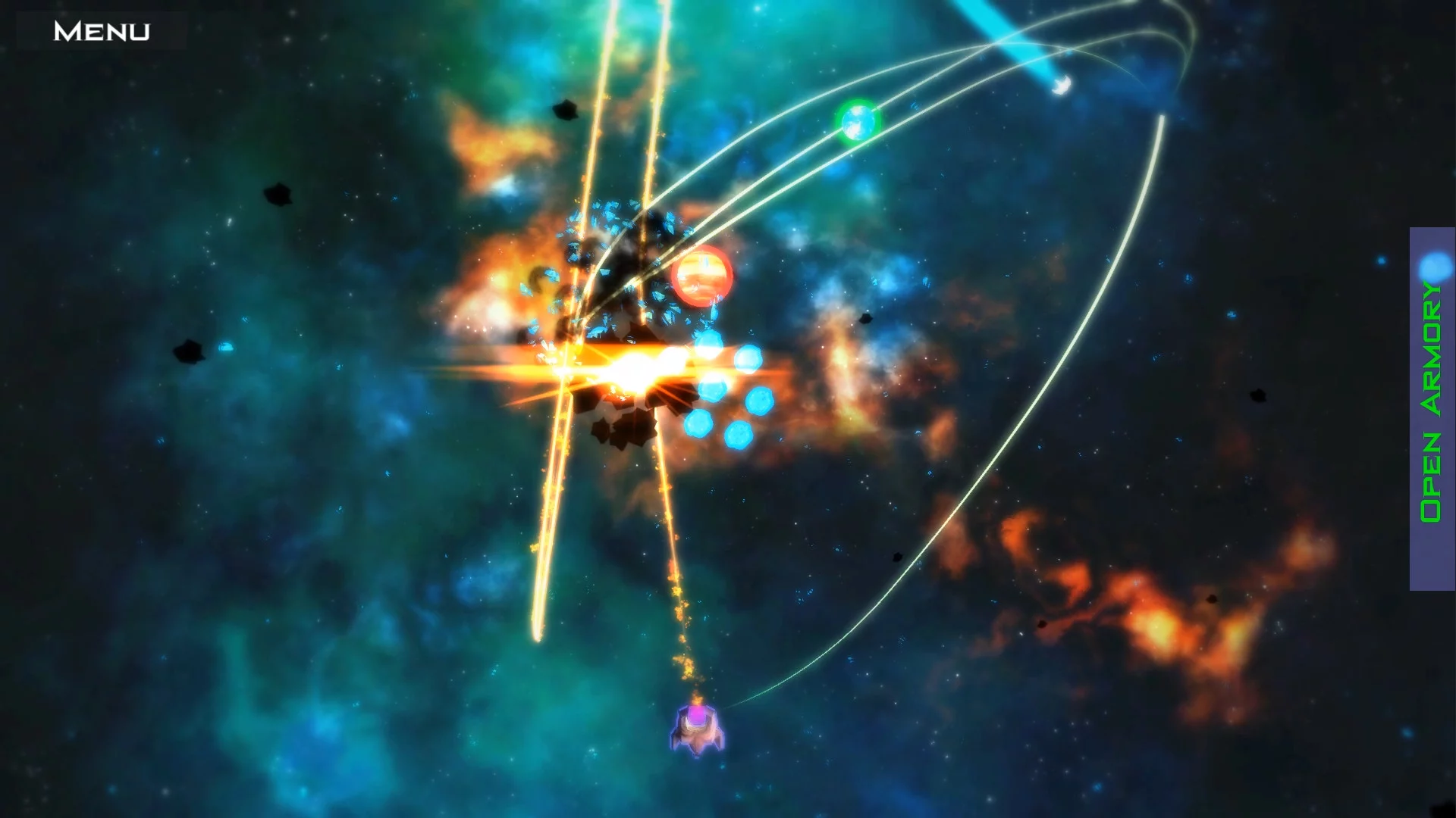 Изображение игры: Gravity Shot: Planet Destroyer