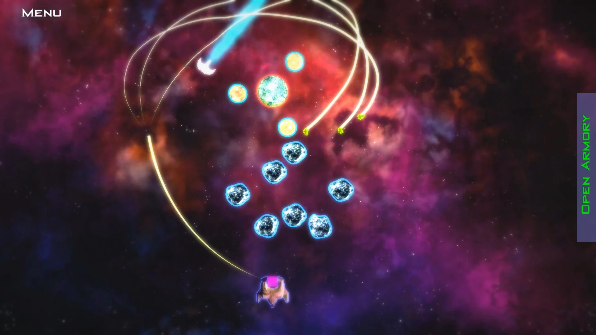 Изображение игры: Gravity Shot: Planet Destroyer