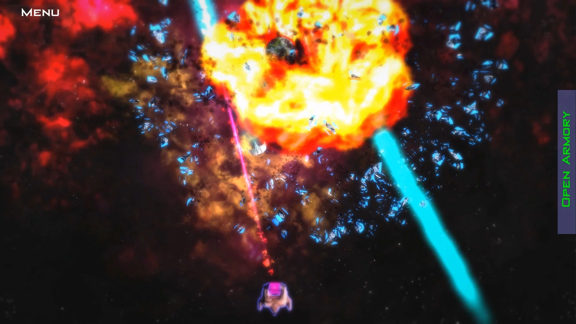 Изображение игры: Gravity Shot: Planet Destroyer