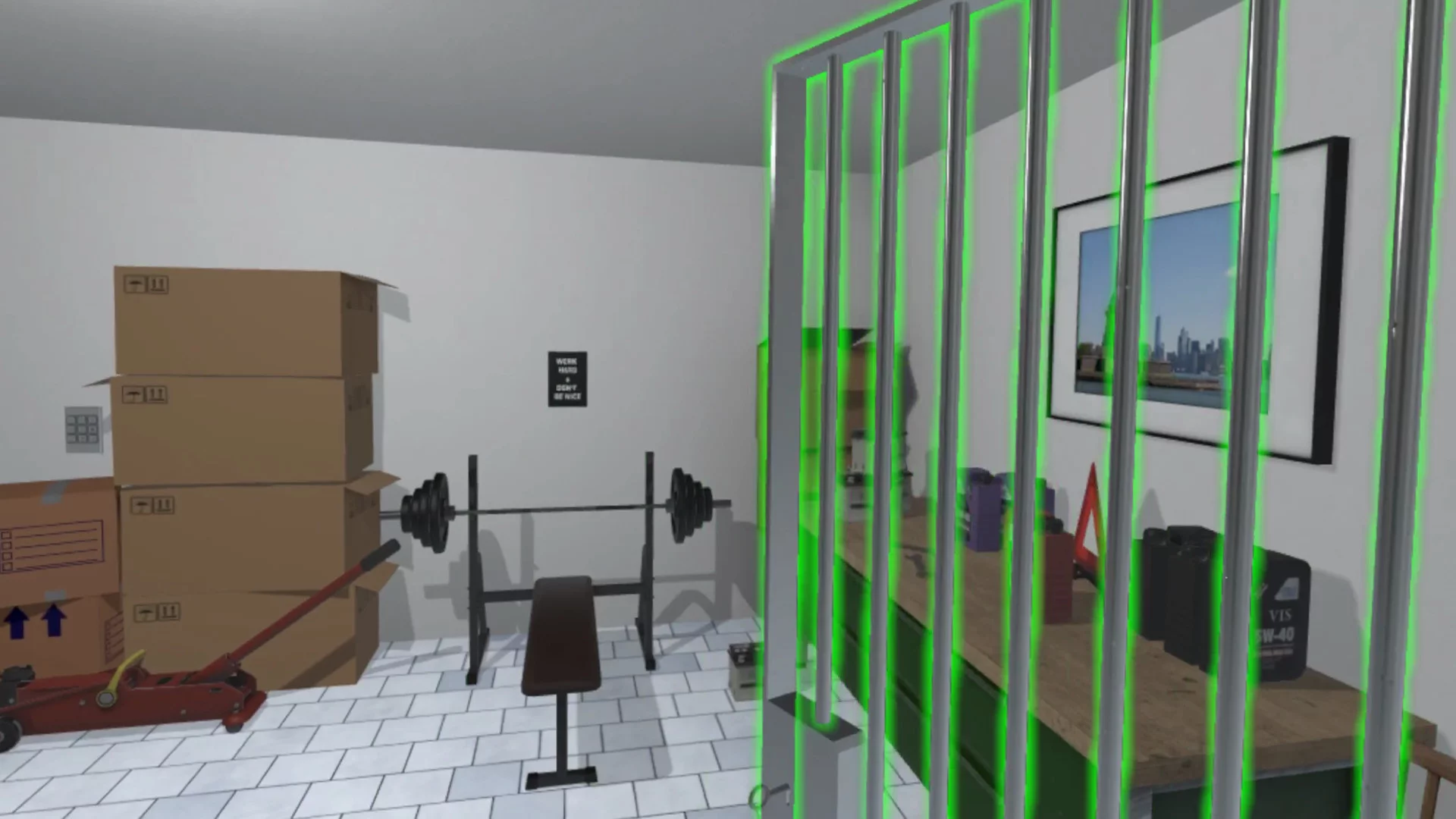 Изображение игры: Escape!VR -The Basement