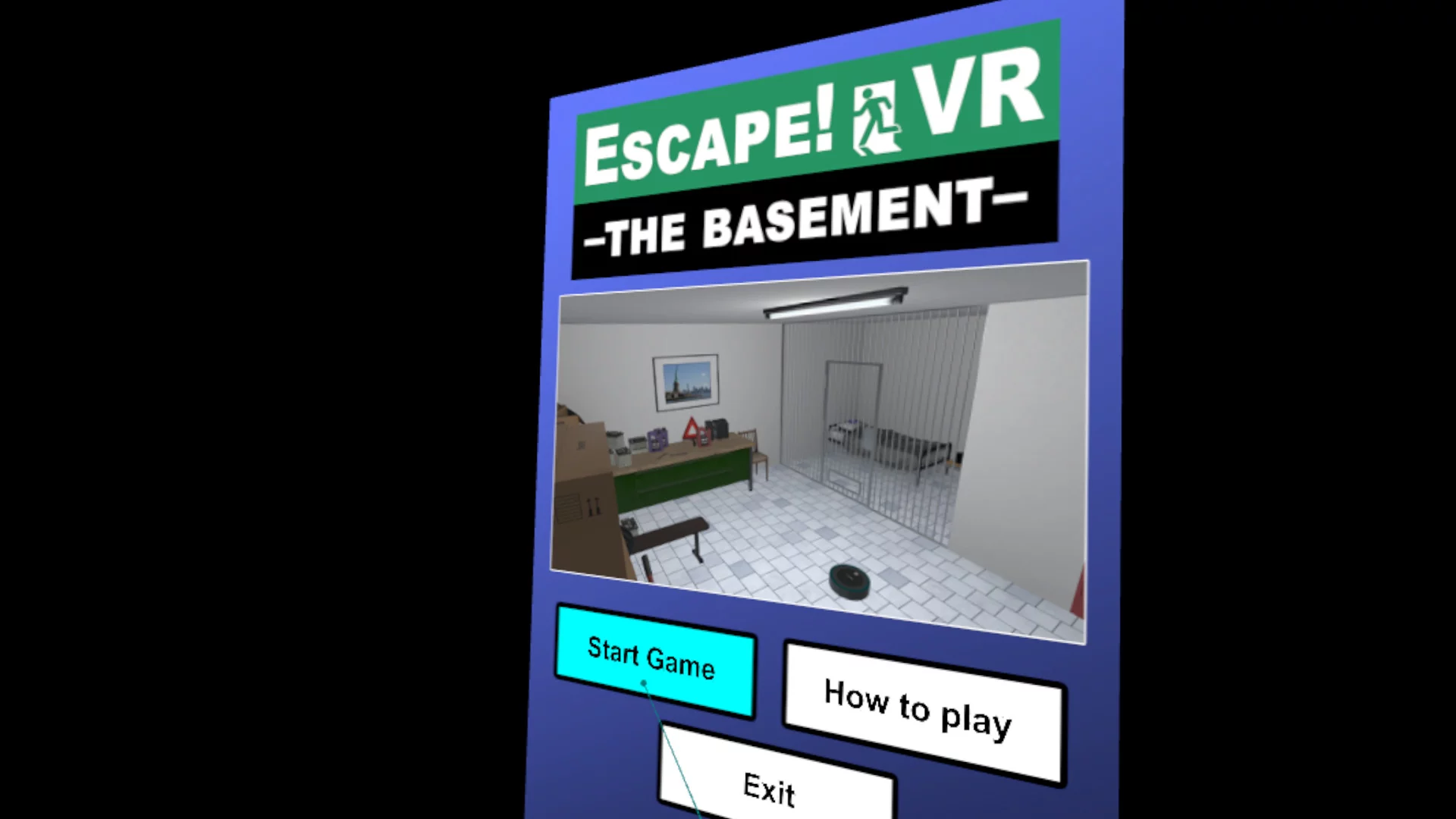 Изображение игры: Escape!VR -The Basement