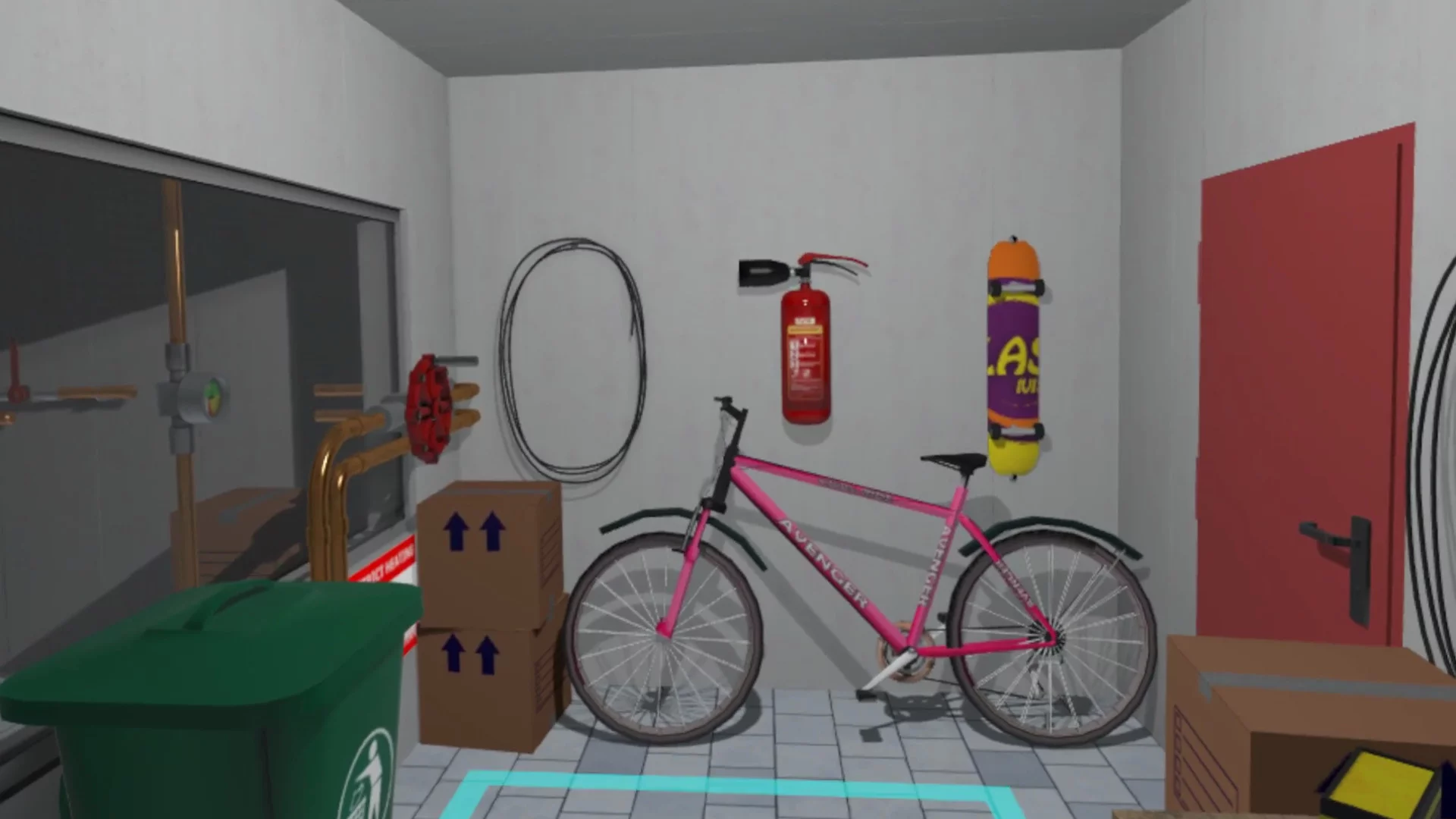 Изображение игры: Escape!VR -The Basement