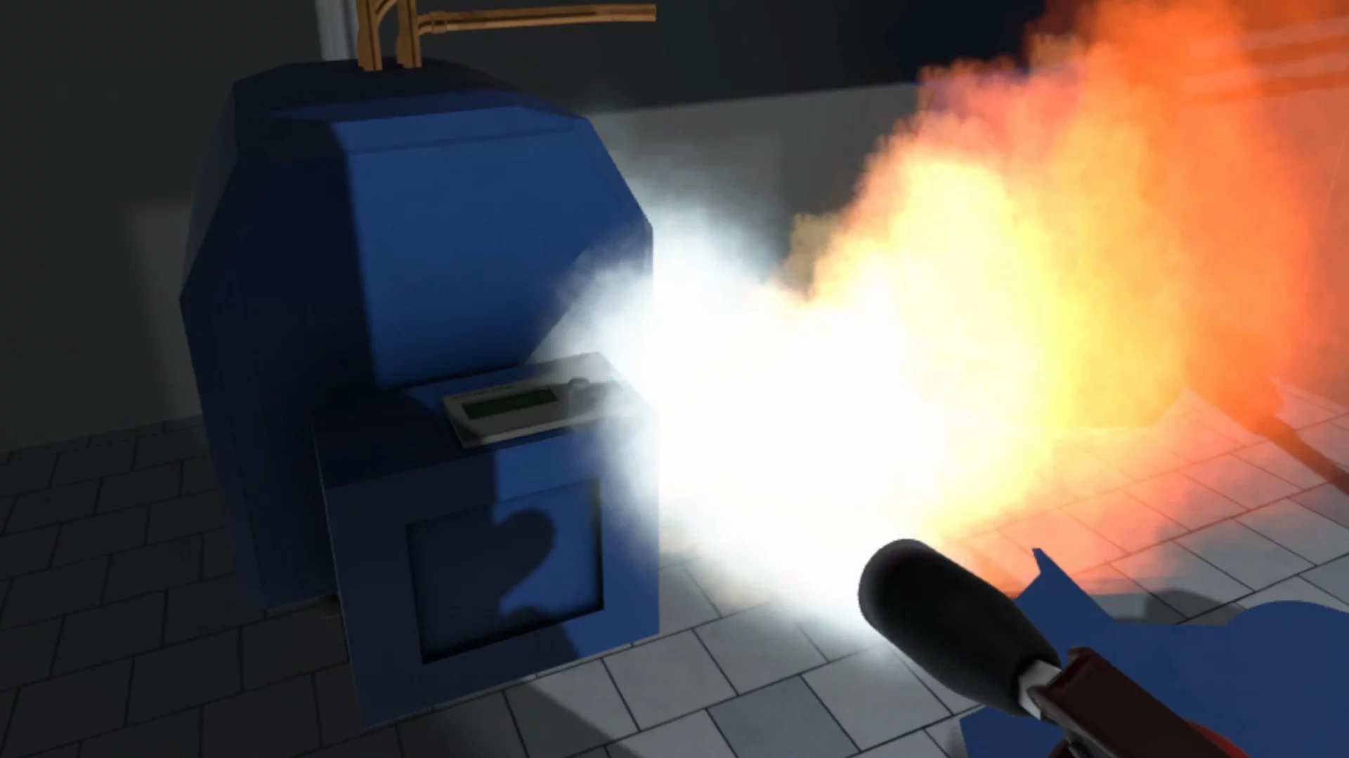 Изображение игры: Escape!VR -The Basement
