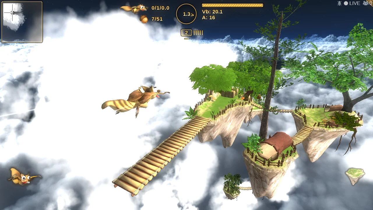 Изображение игры: Rapid Squirrel