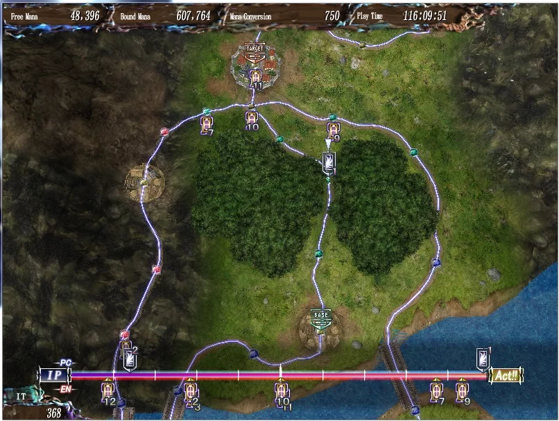 Изображение игры: Seinarukana -The Spirit of Eternity Sword 2