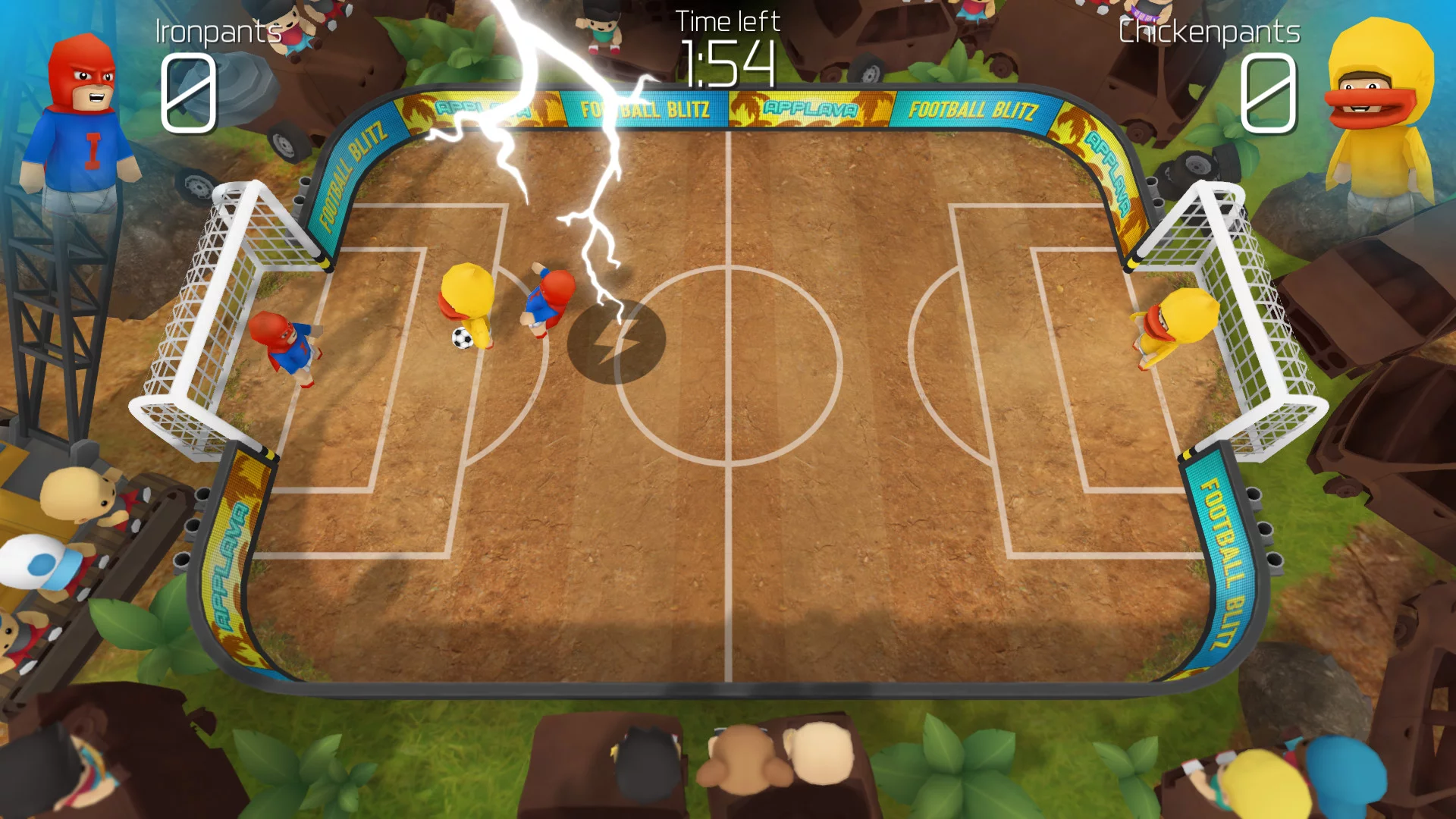 Изображение игры: Football Blitz