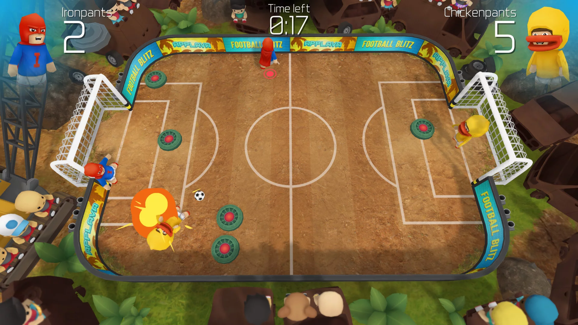 Изображение игры: Football Blitz