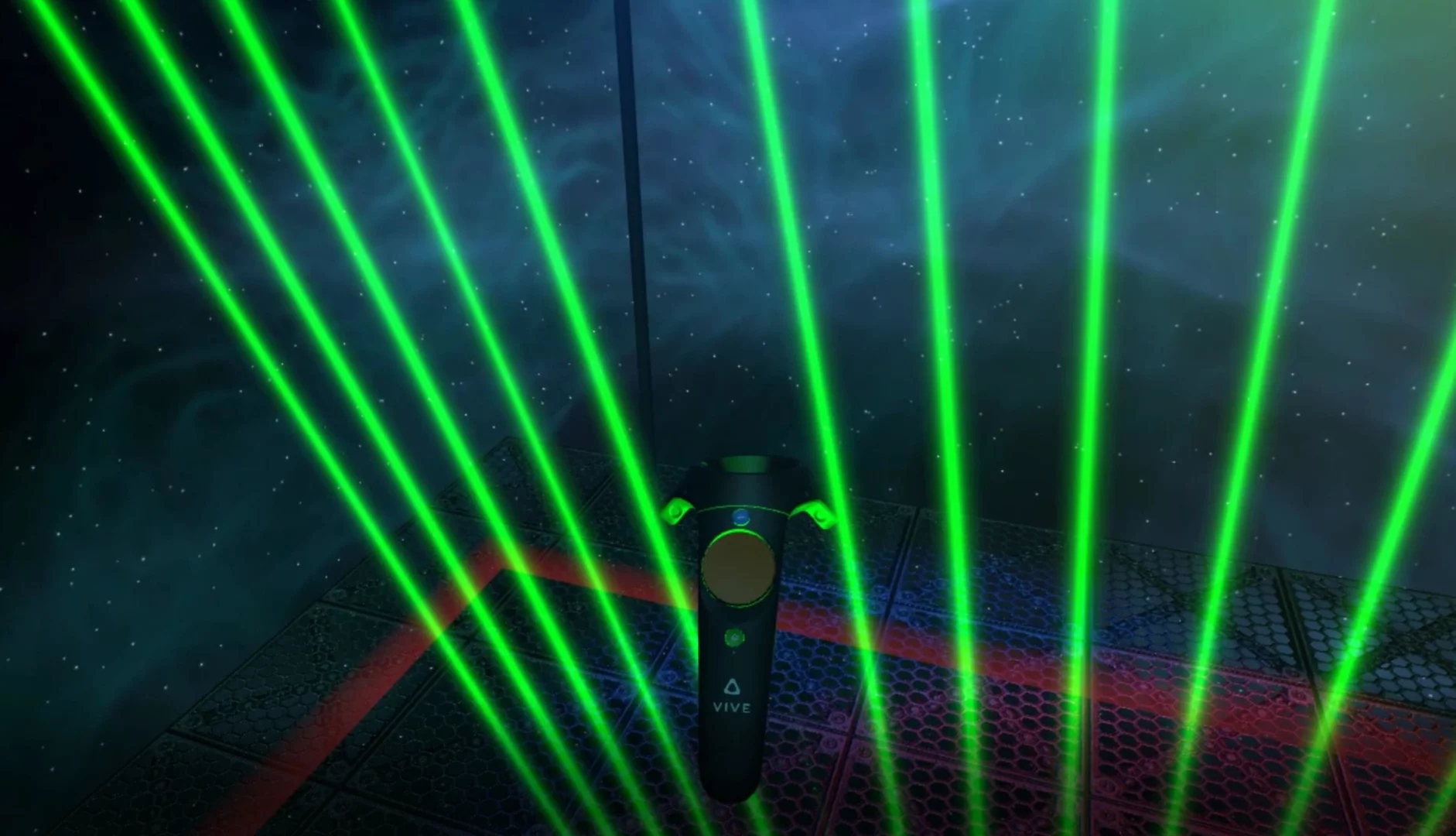 Изображение игры: VR Laser Harp