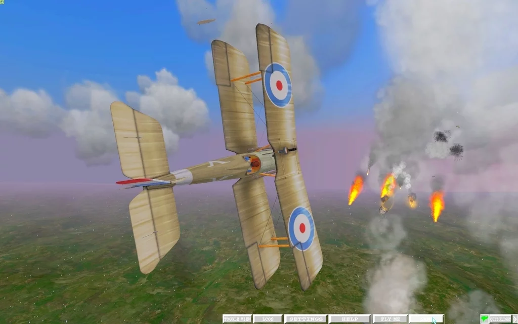 Изображение игры: WarBirds Dawn of Aces, World War I Air Combat