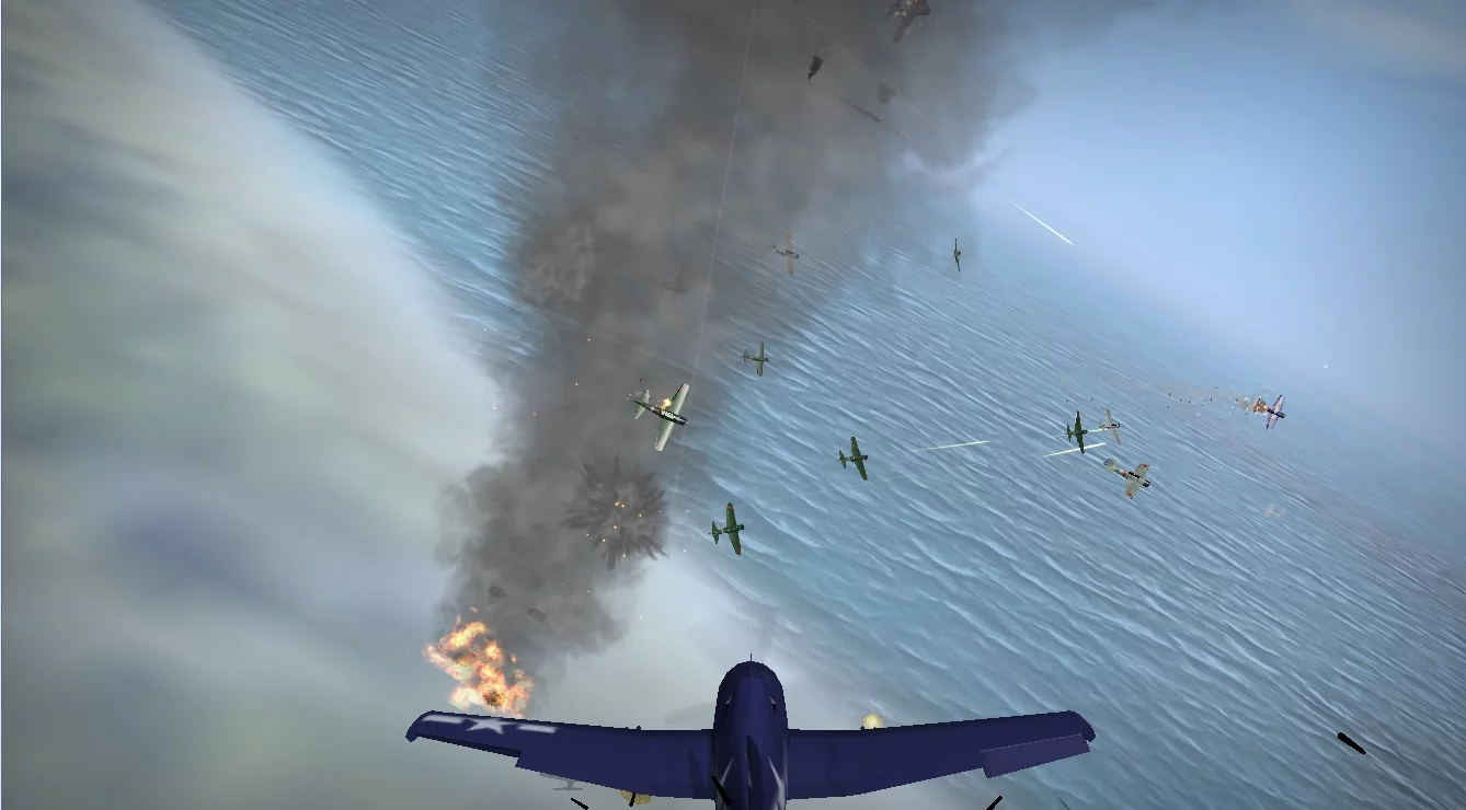 Изображение игры: WarBirds Dogfights 2016