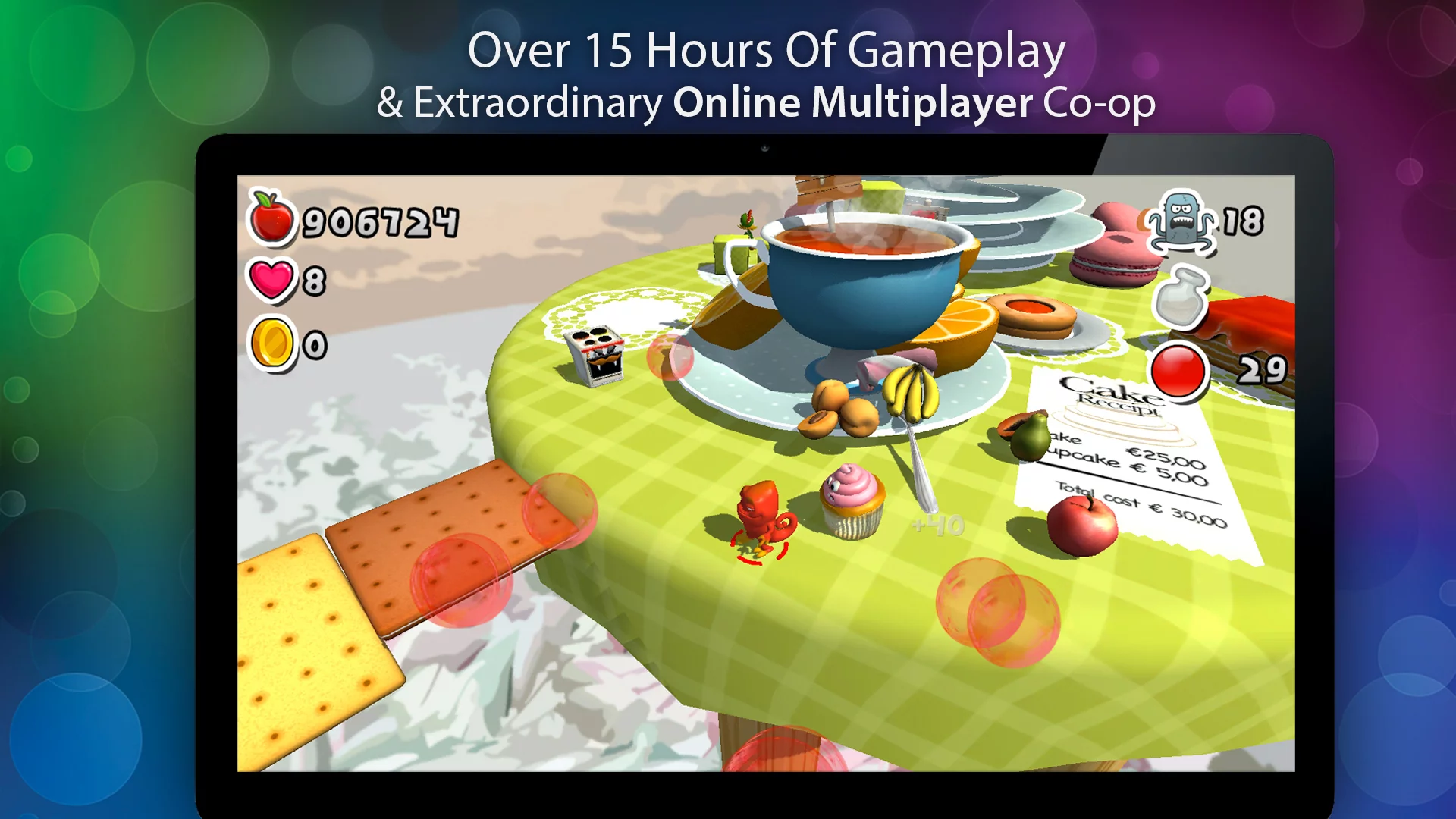 Изображение игры: Bubble Jungle Super Chameleon Platformer World