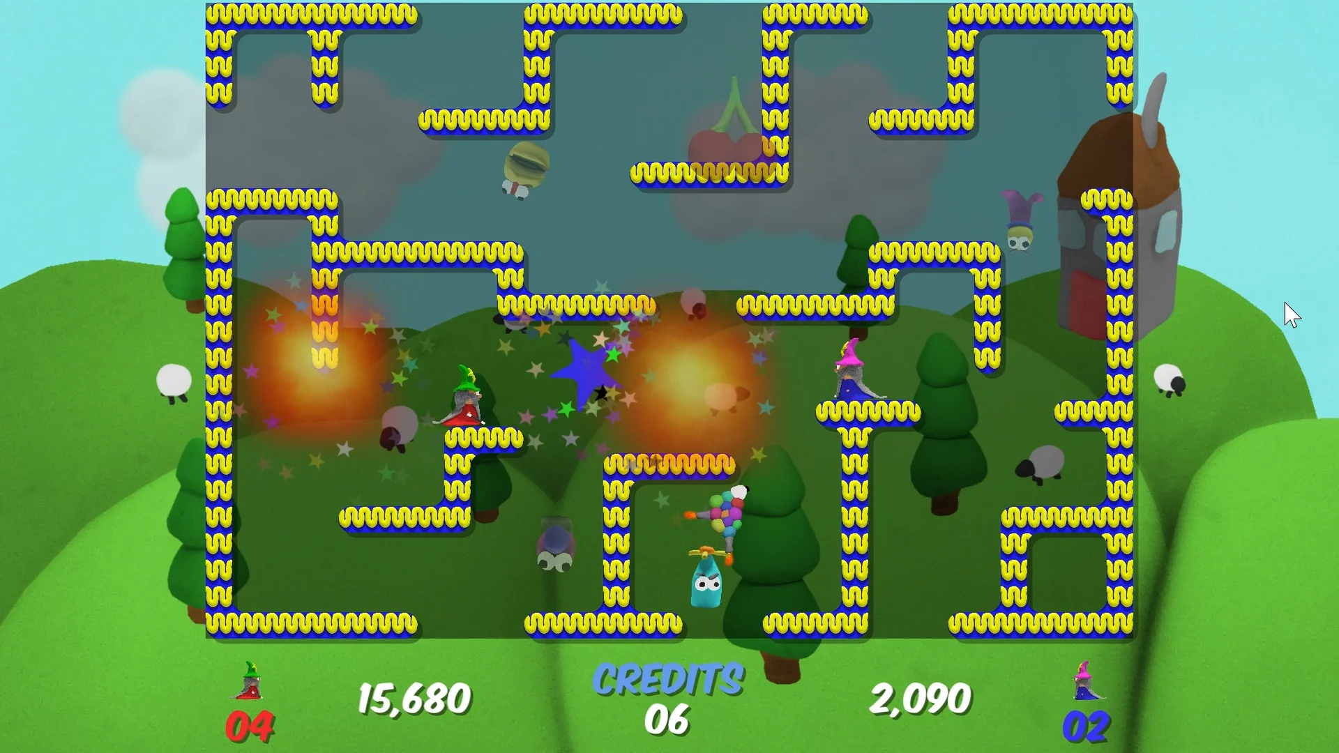 Изображение игры: The Wizards Who Fell In A Hole