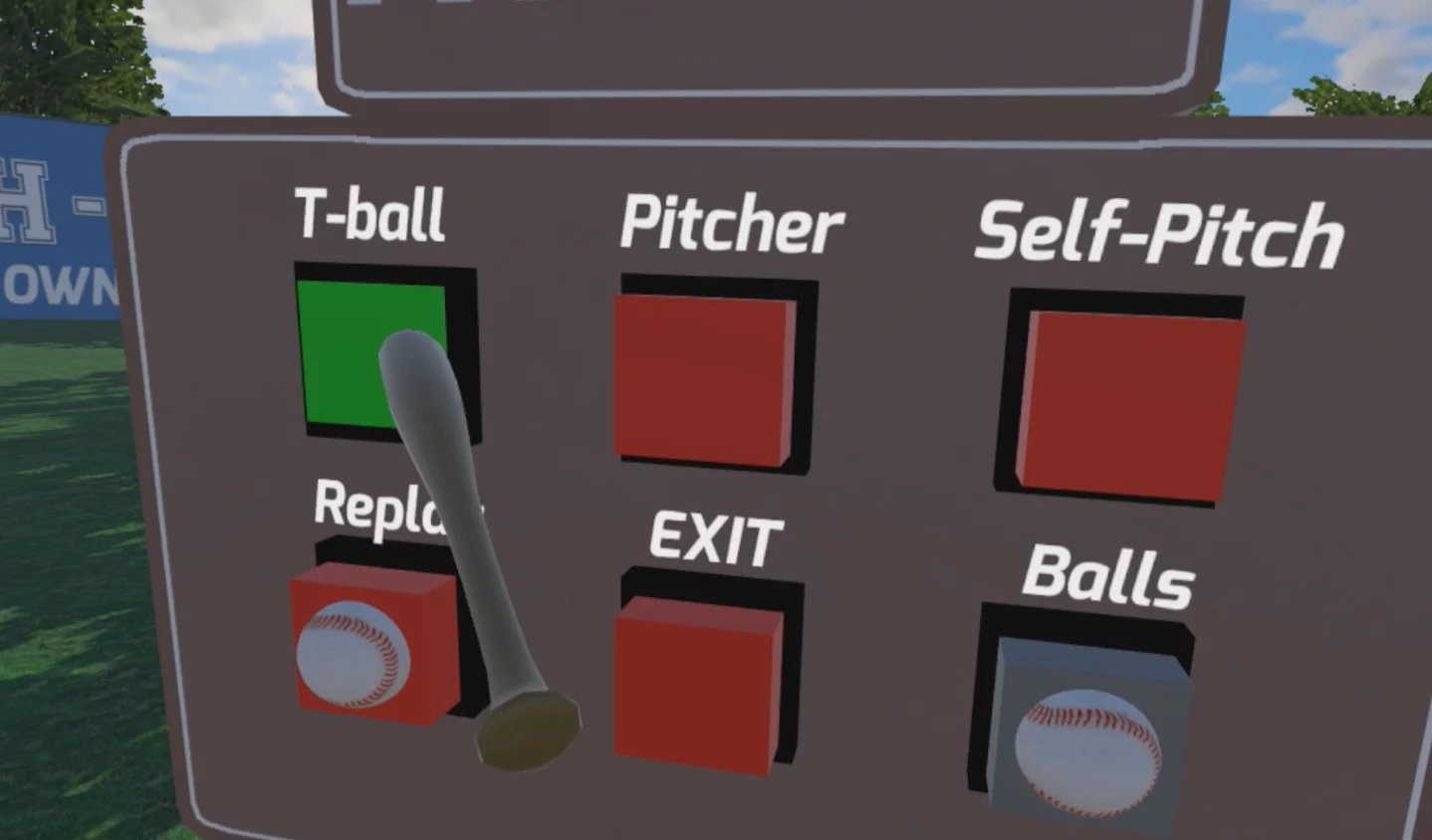 Изображение игры: PITCH-HIT: BASEBALL