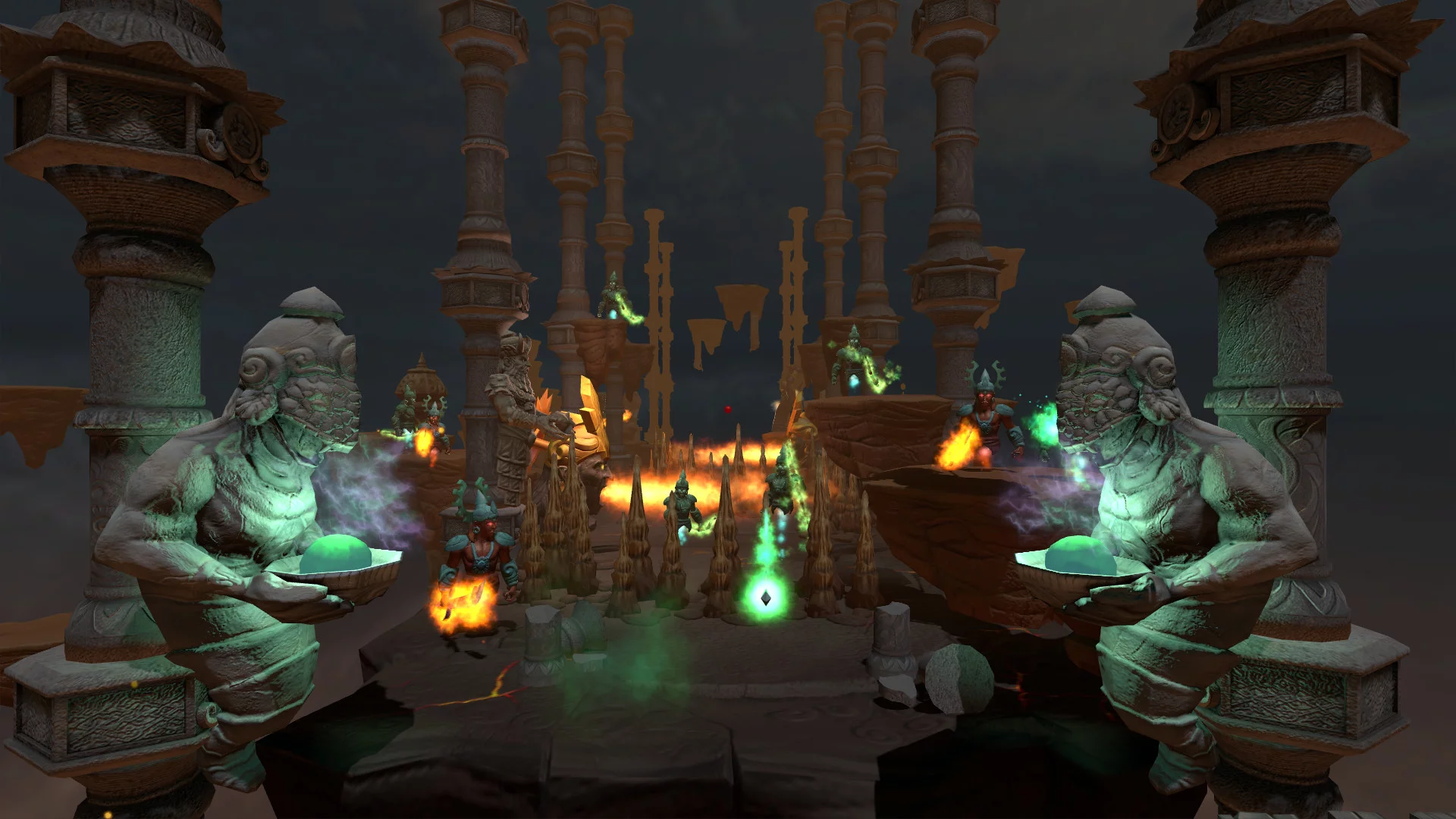 Изображение игры: Wrath Of The Fire God