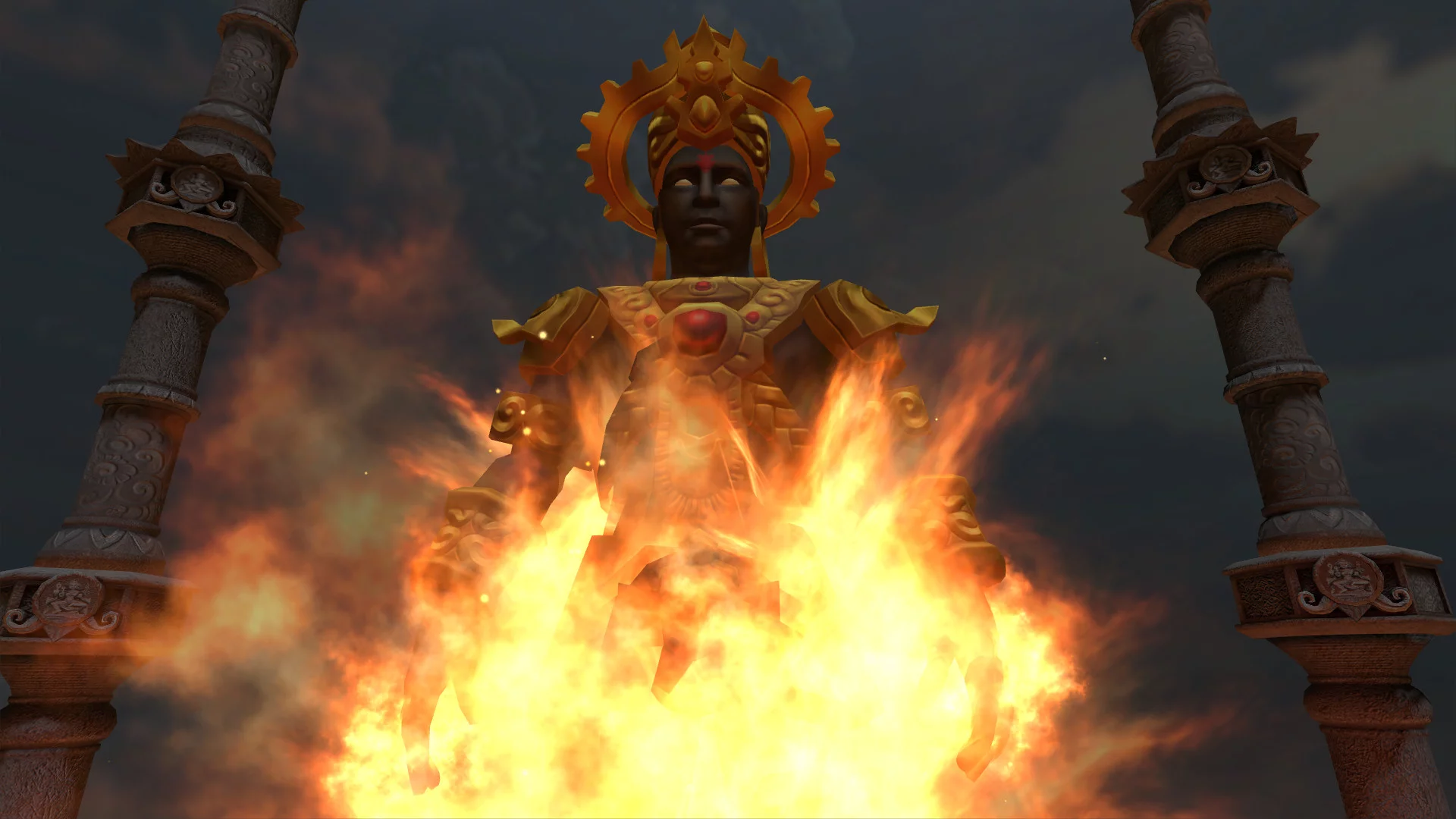Изображение игры: Wrath Of The Fire God