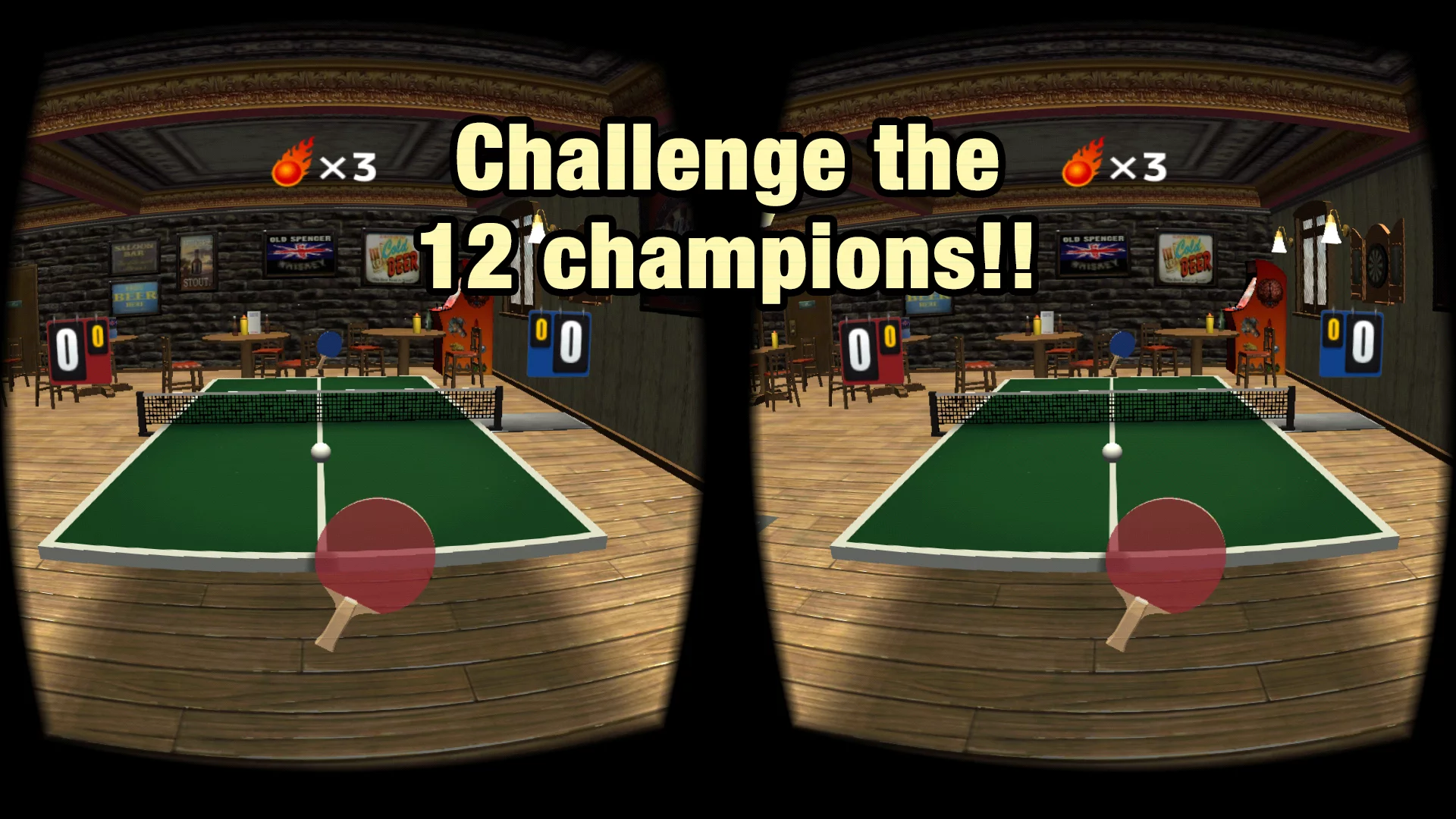 Изображение игры: VR Swing Table Tennis Oculus