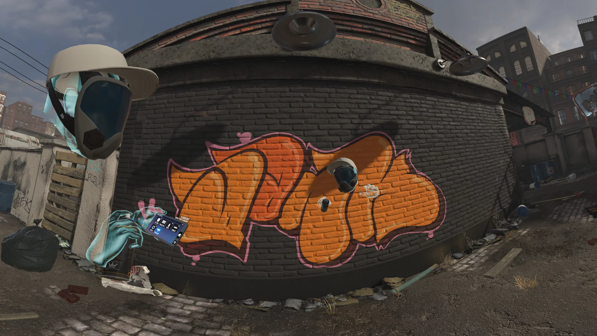 Изображение игры: Kingspray Graffiti VR