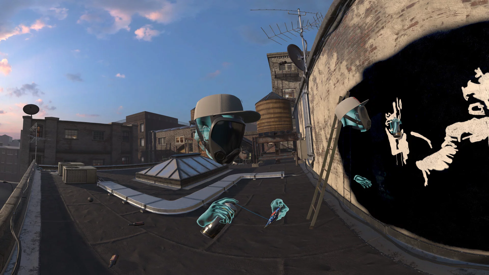 Изображение игры: Kingspray Graffiti VR