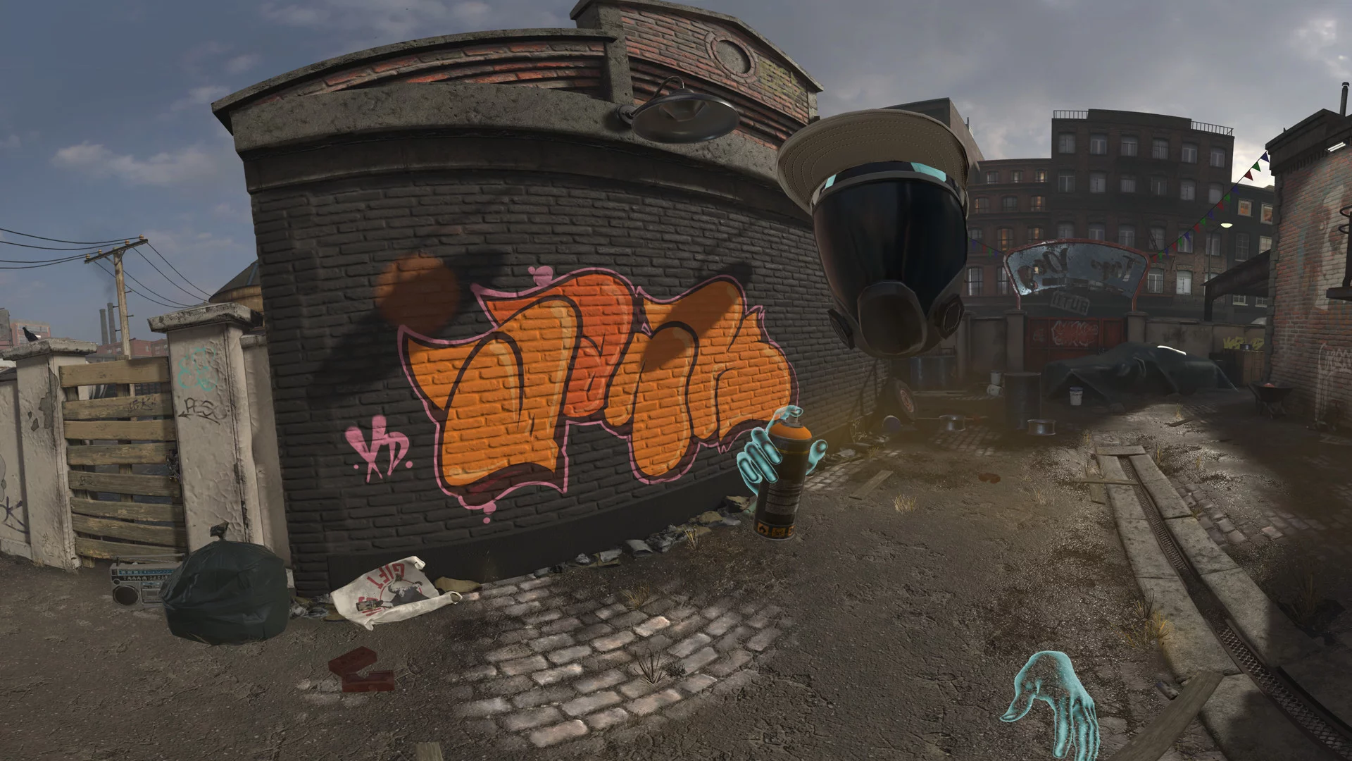 Изображение игры: Kingspray Graffiti VR