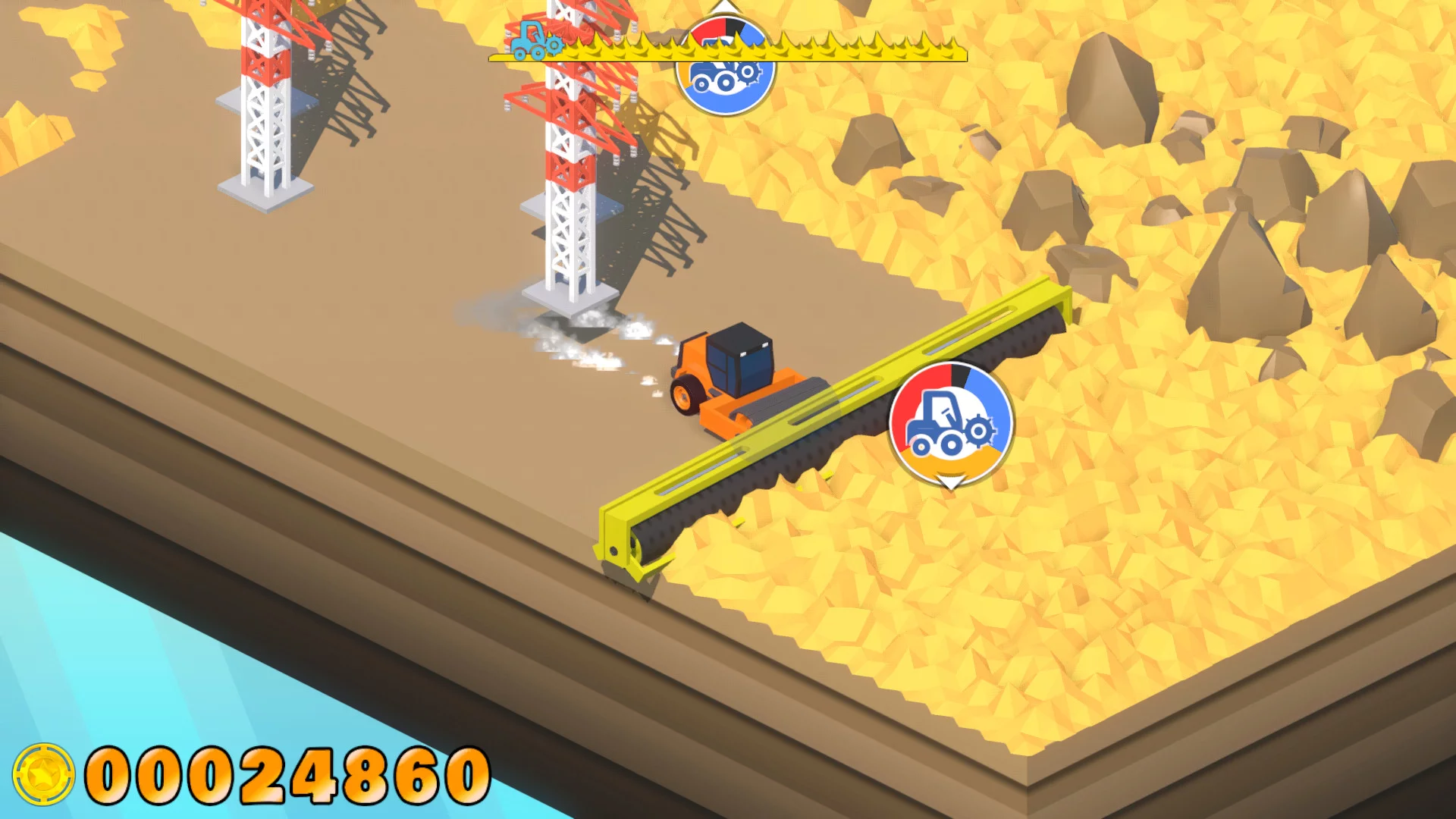Изображение игры: ROBUST ROAD ROLLER